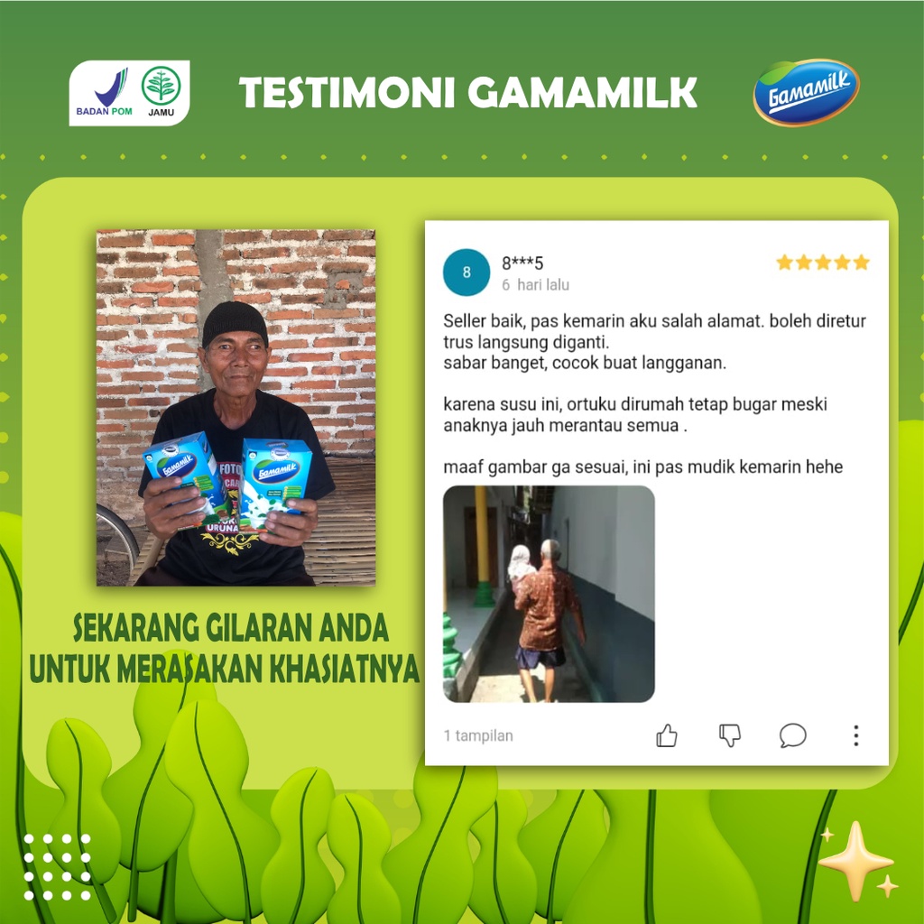 Gamamilk Etawa Plus Gamat - Solusi Atasi Nyeri Sendi, Asam Urat, Sesak Nafas dan Asam Lambung