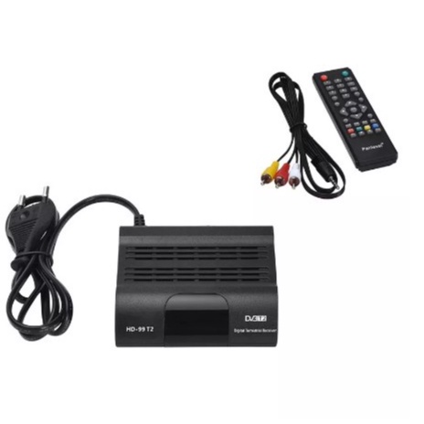 Set Top Box STB TV Digital / Penerima Siaran TV Full HD DVD-T2