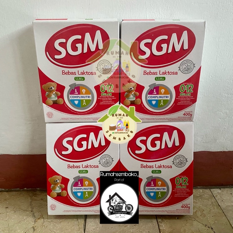 Jual Sgm Llm Bebas Laktosa Bulan G Gram Susu Sgm Bebas