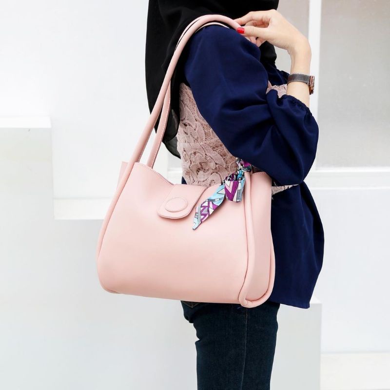 GEMPITA TOTEBAG FREE SYAL / TWILY TAS VIRAL KOREAN STYLE