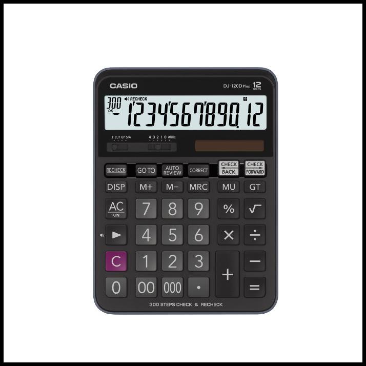 

Casio Cal Dj- 120 D Plus