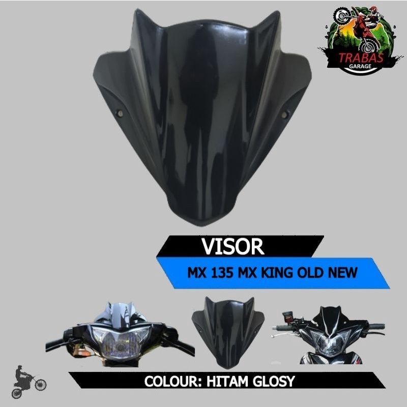 VISOR ALL MX ATAU BATMAN VISOR JUPITER MX KING AKRILIK