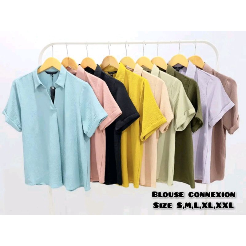 BLOUSE CONNEXION CRINKLE