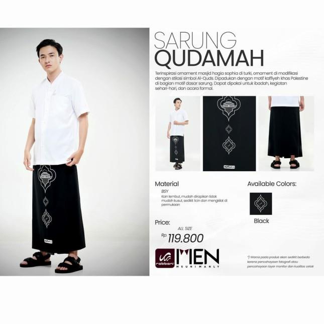 sarung rabbani/sarung rabbani palestina ORI - Hitam