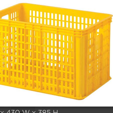 

Container 2808 P620 x L430 x T385 mm keranjang industri serbaguna