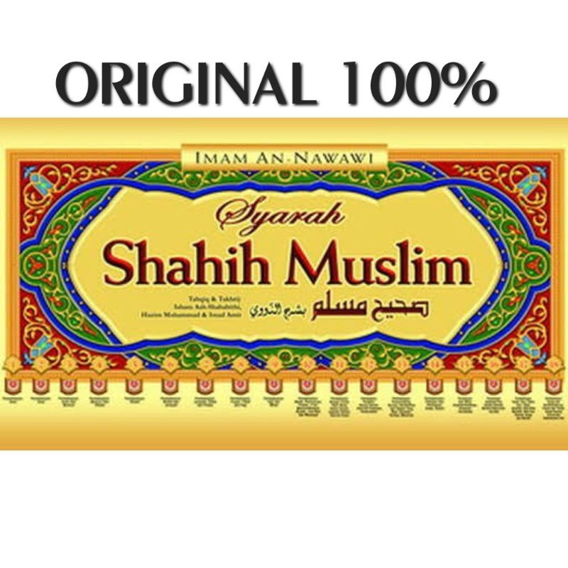 [ORI•SEGEL] Syarah Shahih Muslim Jilid 1-18 SET LENGKAP • pustaka azzam