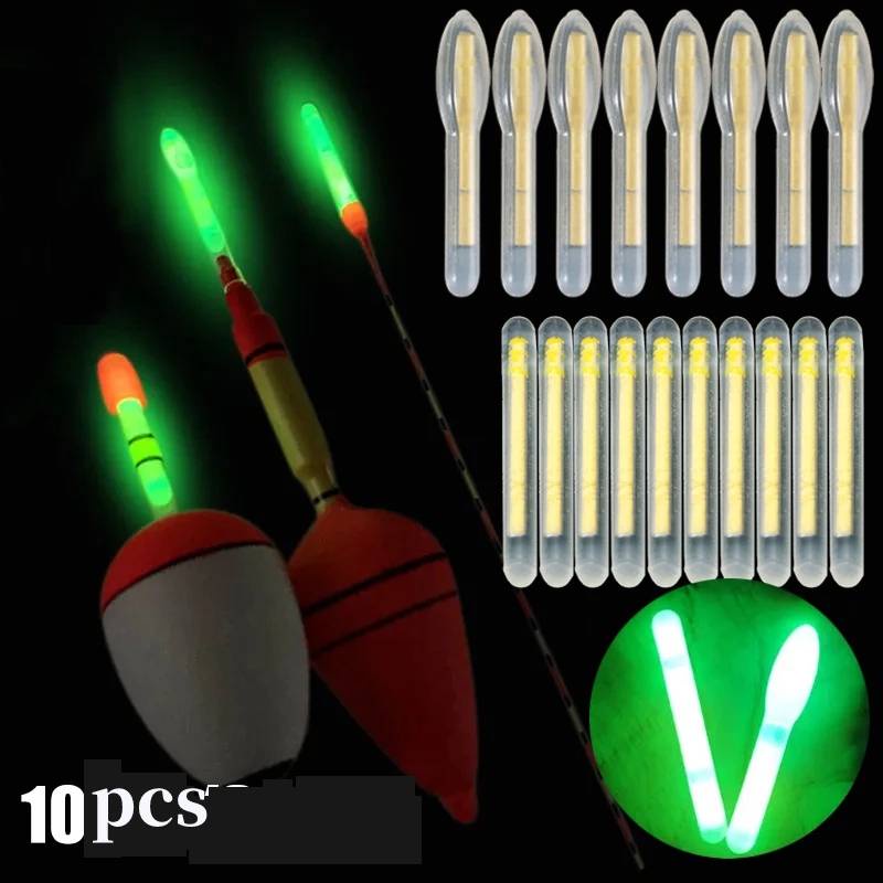 10 Pcs / Lot Stik Lampu Fluorescent 3.0mm-4.5mm Untuk Memancing Malam Hari