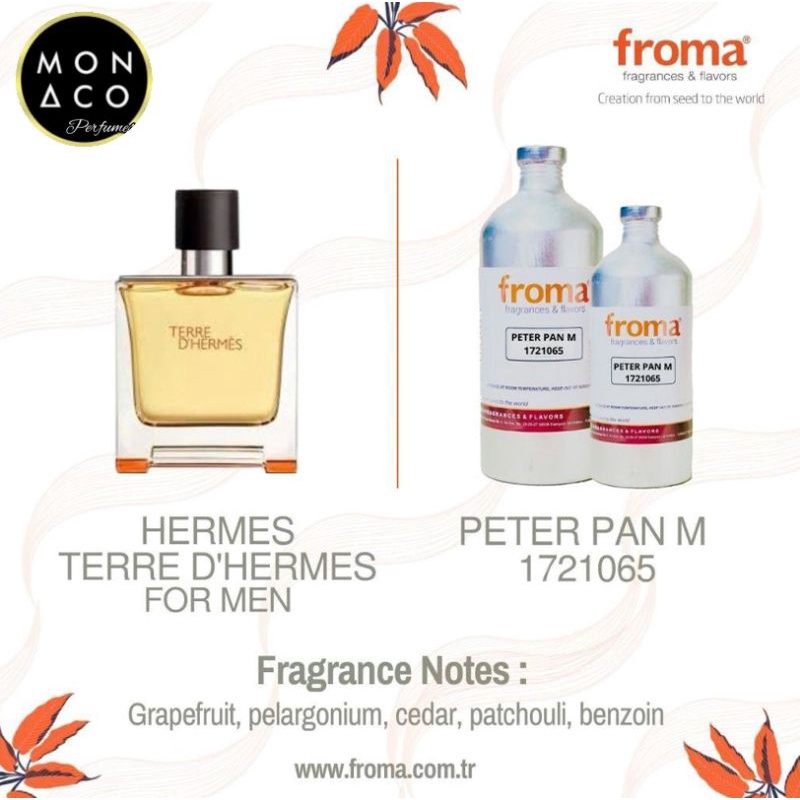 BIBIT PARFUM TERE. D. HERMEZ. BY FROMA - ASLI 100%