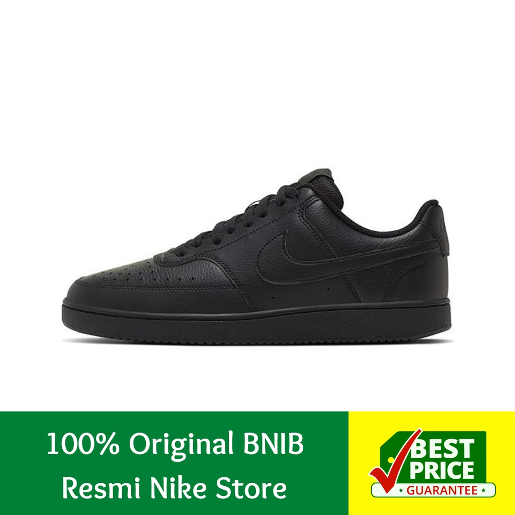 Nike Court Vision Low All Black Next Nature Men BNIB Original