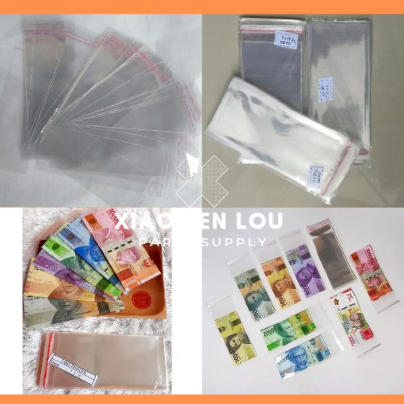 plastik  uk 7x15 cm / Plastik Opp seal