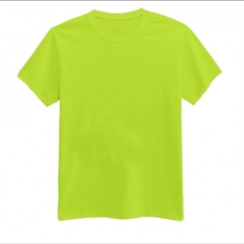 NEW official | kaos polos pria / kaos ONECK polos PE / kaos distro pria / KAOS POLOS TERMURAH-HIJAU STABILO XXL