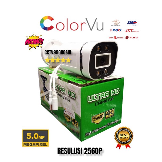Kamera CCTV  Full Color Outdoor 5Mp Real