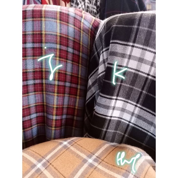 kain flanel berbagai warna