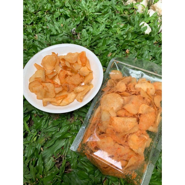 

Keripik talas balado jagung bakar