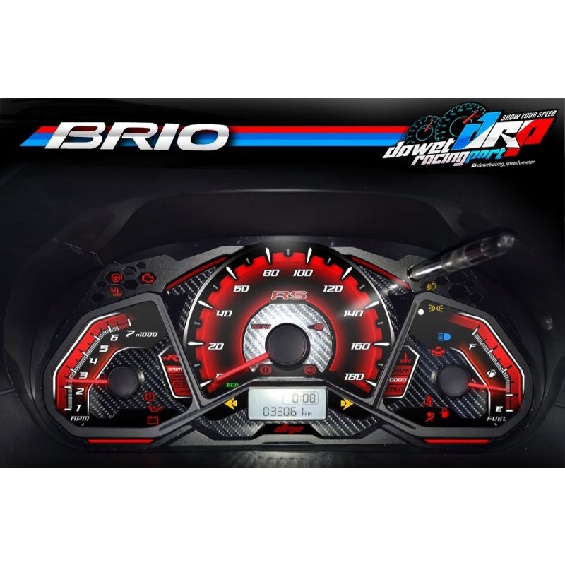 Panel Speedometer Brio Mobilio 3D Custom