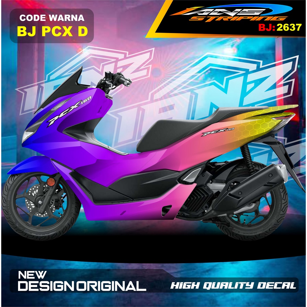 STICKER FULL BODY PCX 160 / DECAL STICKER MOTOR HONDA PCX 150 / STIKER FULL BODY PCX HIGH QUALITY / STIKER MOTOR