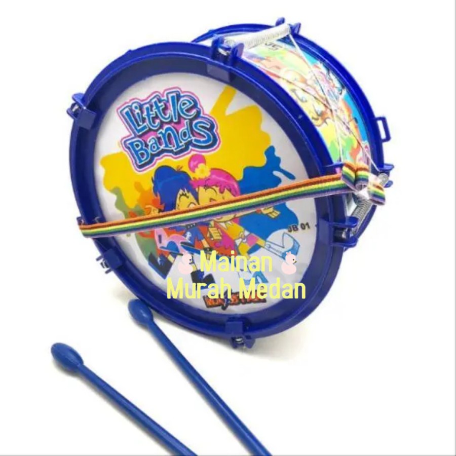 NEW PROMO Mainan Murah Medan - Mainan Gendang Drum Anak 20cm Mainan Band Musik Mainan Drum Murah
