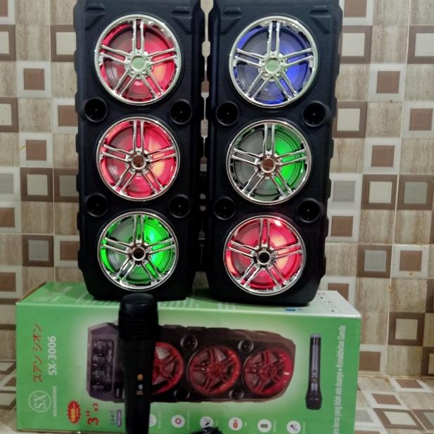 Speaker Bluetooth Terbaru SX 3006 free mic - Salon aktif 3006