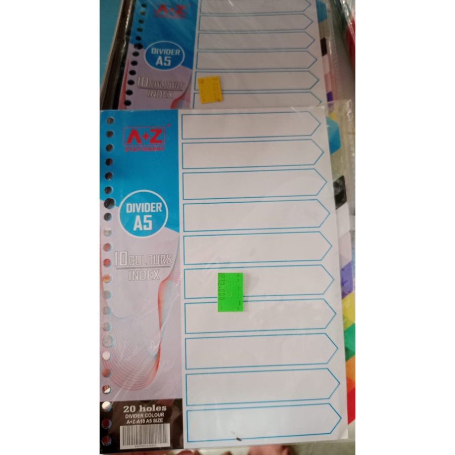 

PEMBATAS BINDER A5 ORGANIZER KERTAS
