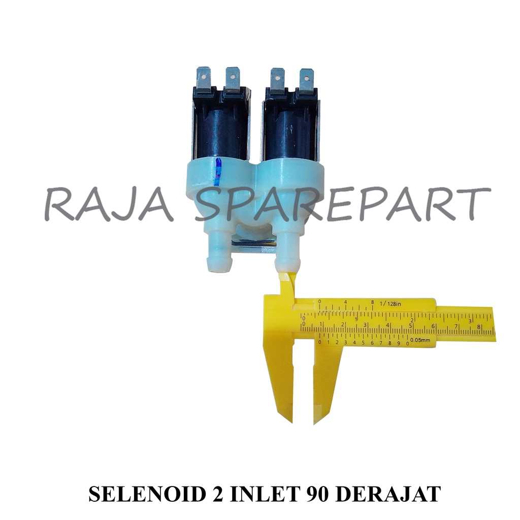 Selenoid / Water Inlet Mesin Cuci INLET DOUBLE (90°)