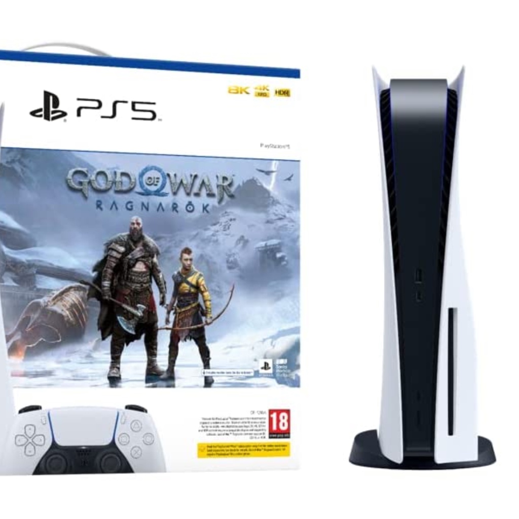 CONSOLE SONY PS5 DISK EDITION 825GB BUNDLE GOW RAGNAROK