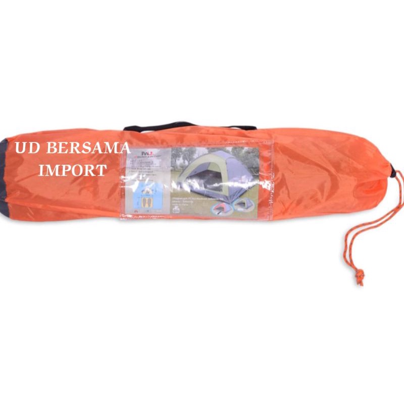 Tenda Camping/Tenda 2 Orang/Greatoutdoor/Tenda Dome 2Orang - Orange