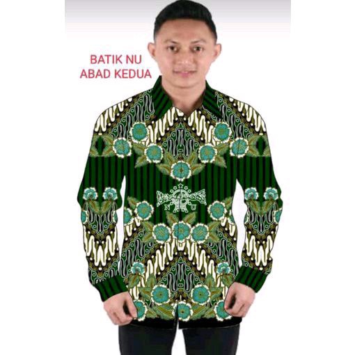 BSWART Ansor Seragam NU Satu Abad Baju Batik NU Milenium Batik Banser Kemeja Batik Kemeja Banser Baj