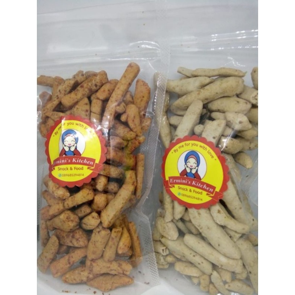

Erminisnack Stik Basreng Pedas & Original