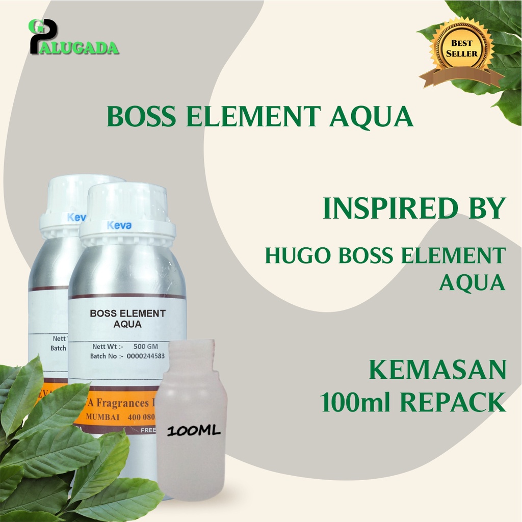 Bibit Parfum Murni HUGO BOSS ELEMENT AQUA KEVA 100ml