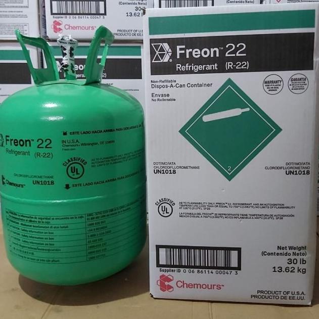 FREON R22 CHEMOURS USA 13,6KG / FREON AC R22 CHEMOURS