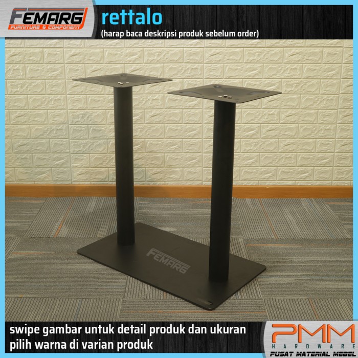 Meja Bar Kaki Meja Femarg Rettalo Cafe Restoran Foodcourt Antik Besi