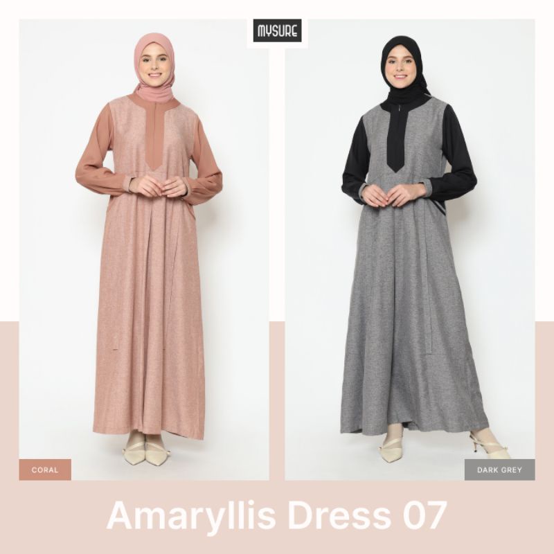 Jual Gamis Wanita Terbaru Kekinian Original Mewah Warna Abu Oren Perempuan Baju Kurung