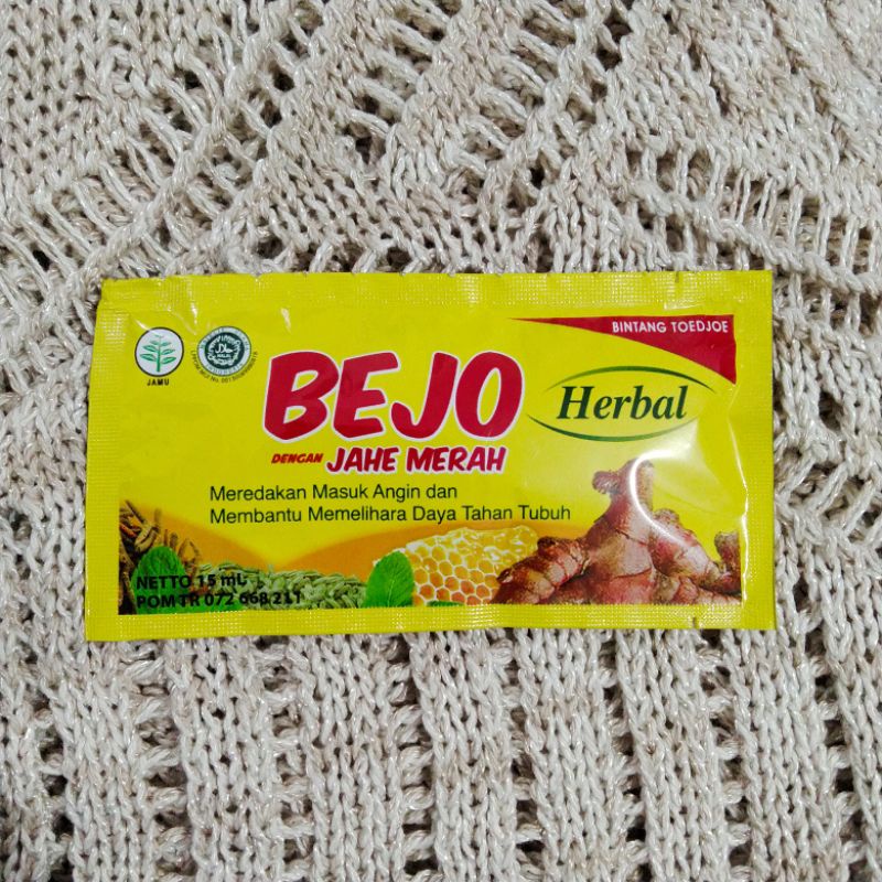 

❤️ SAMUDRA ❤️ BEJO DENGAN JAHE MERAH HERBAL