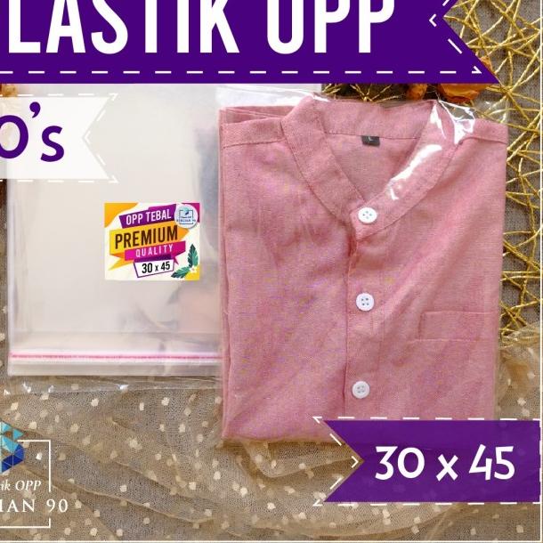 

Plastik Opp Lem 30X45 Cm Tebal 40 Micron / Plastik Opp Seal Premium - 30x45-40s