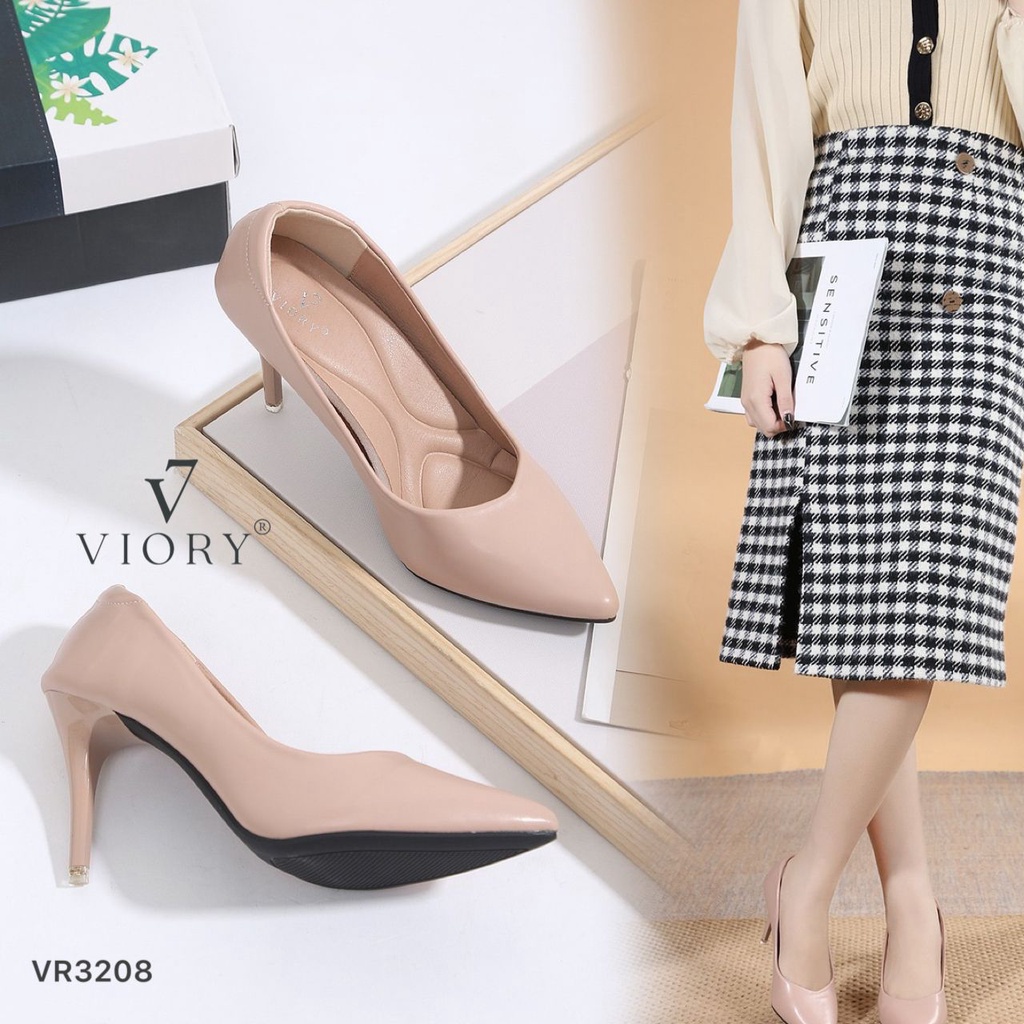 VIORY Sepatu Wanita High Heels Shoes #VR3208 ORIGINAL