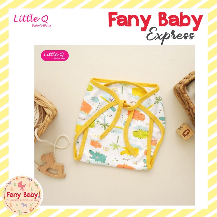 LITTLE QUEEN POPOK KAIN TALI MOTIF ISI 3 PCS / RANDOM