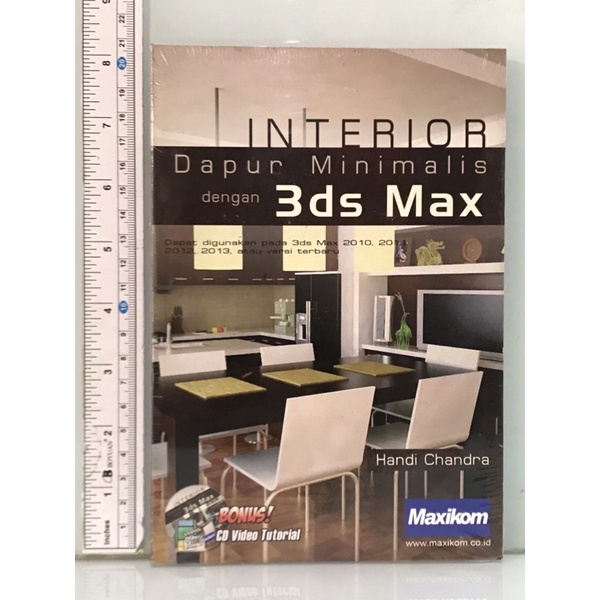 INTERIOR Dapur Minimalis dengan 3ds + CD Max Handi Chandra