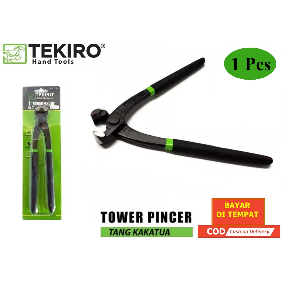 TEKIRO Tang Gegep / Tang Kakatua / Tower Pincer 9 INCH 9" Tang Kakatua 9 inch / Tang Gegep Kawat / Tang Catut / Tower Pincher 9"
