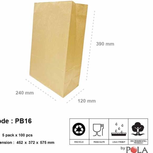 

Paper bag murah / kantong kertas murah PB16