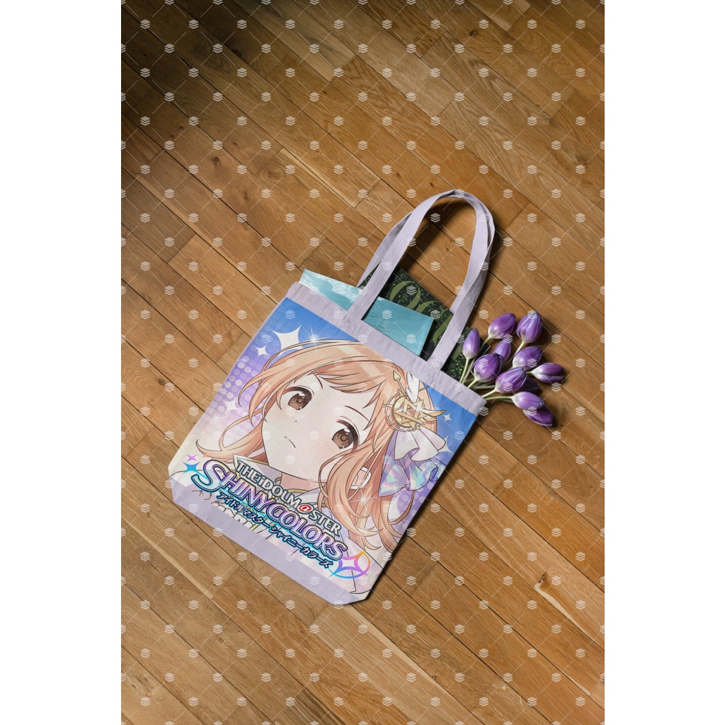 Tote Bag Warna Bersinar Idolmaster Shiny Colors Shinymas