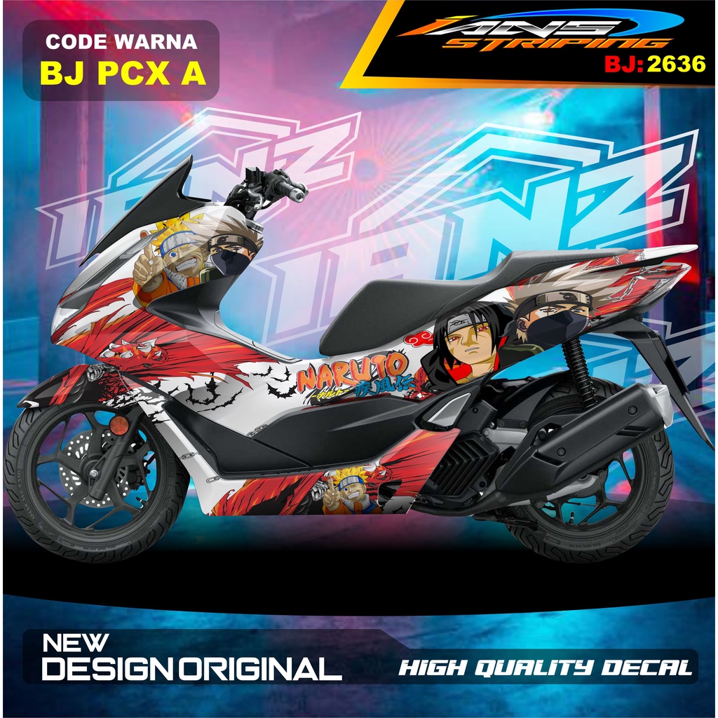 STIKER VARIASI FULL BODY PCX 150 / DECAL STICKER MOTOR HONDA PCX 160 / STIKER FULL BODY PCX HIGH QUALITY / STIKER MOTOR