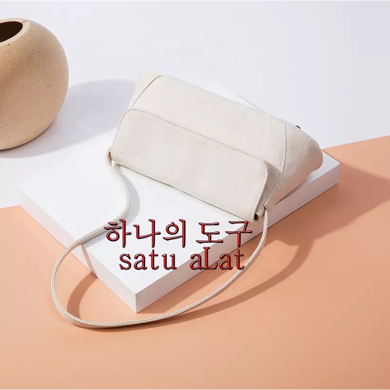 SATU ALAT Tas Selempang LIANDRA 100% Canvas Premium Tebal Tas Kanvas