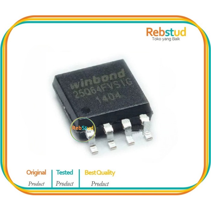 IC WINBOND W25Q64BVSIG 25Q64 64Mbit 8Mbyte