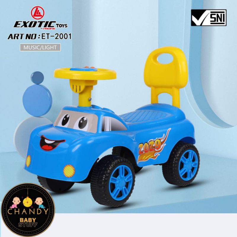 MAINAN ANAK MOBIL MOBILAN CARS RIDE ON TOYS EXOTIC ET 2001, MIMO 709