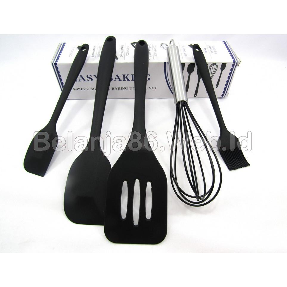 [MAREM] 5 PIECE BAKING PROPS SILICON KITCHEN TOOLS