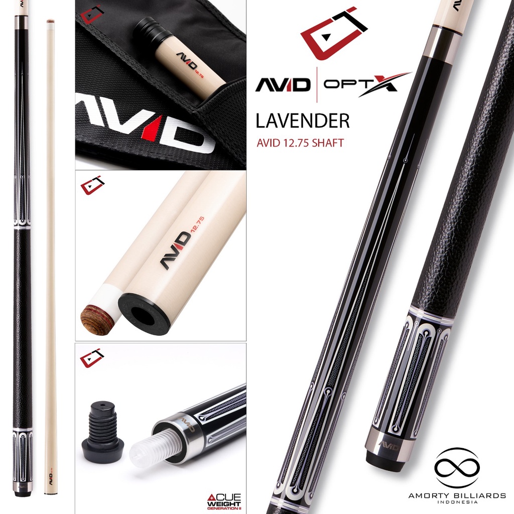 Cuetec Avid Opt-X Lavender / Stick Play