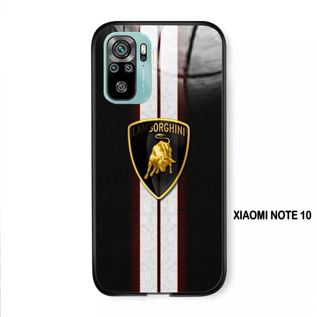 Softcase Kaca XIAOMI REDMI NOTE 10  - Case Handphone XIAOMI REDMI NOTE 10 [T41]