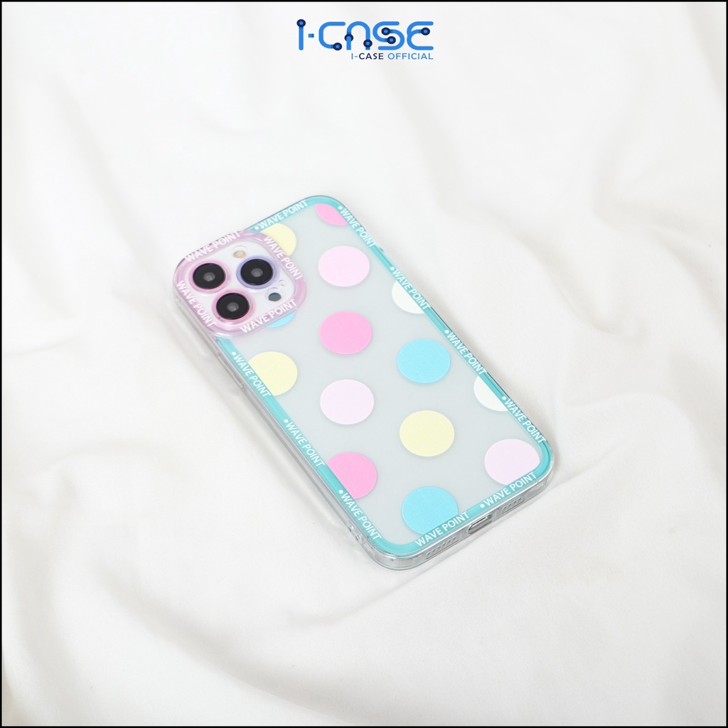 Soft Case Clear  Big &amp; Little Polkadot Full Lens Cover For iPhone 7 8 SE 7+ 8+ X XR XS MAX 11 12 13 MINI PRO MAX