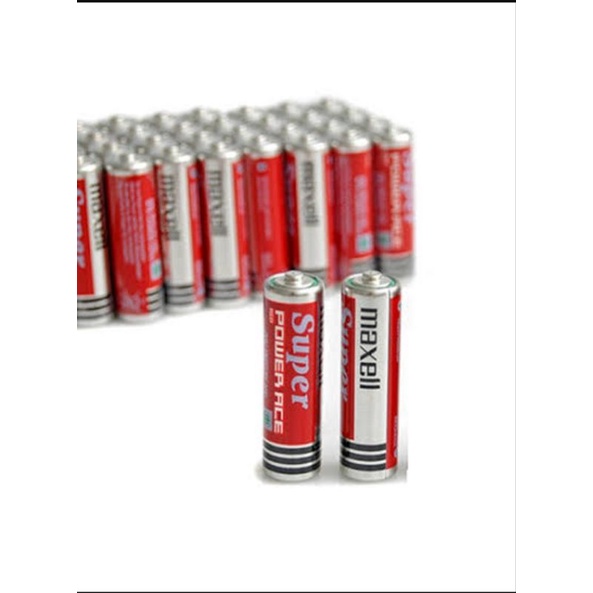 MAXELL R6P(AR)4P Size AA 1.5V - Baterai / Battery Merah Super Power