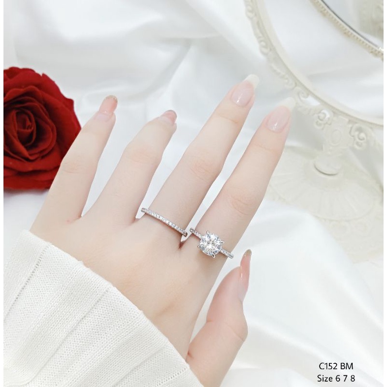 Cincin Xuping Wanita 2in Permata C152 BM